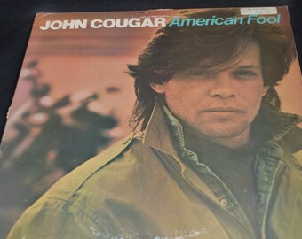Vintage Vinyl Record John Cougar: American Fool Album RVL-7501