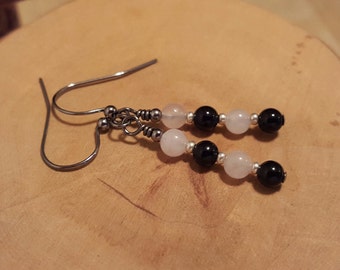onyx and rose quartz onyx and rose quartz
