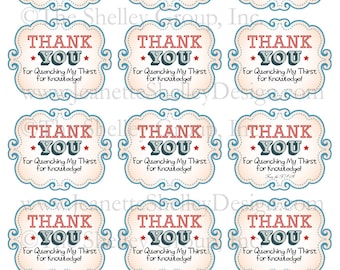 instant download... DIY Printable Teacher Appreciation