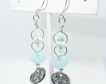 Handmade Sterling Silver Earrings - Prima Donna Beads