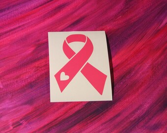 Awareness Ribbon (V2) Vinyl Decal