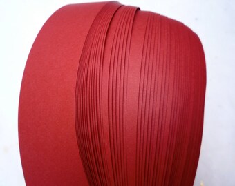 Deep Red~ Moravian German Froebel Star Paper (50 strips)