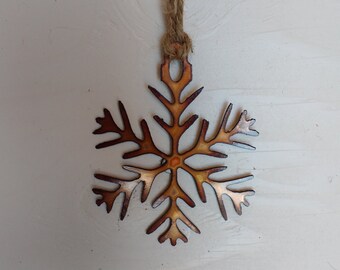 Copper "Snow Queen" Ornament