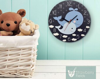 Nursery clock | Etsy