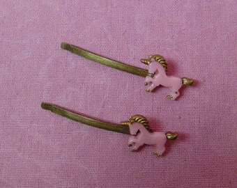 Sweet Lolita Unicorn Hairpin (set of two)