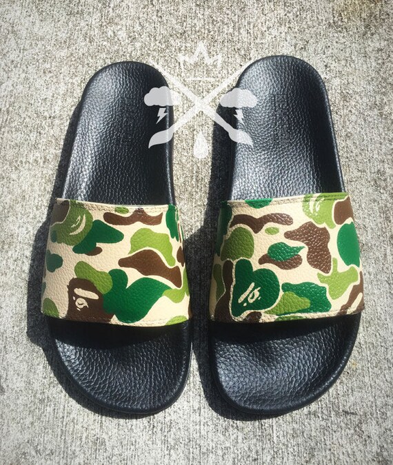 coach bape sandals