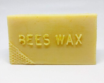 Pure Natural Beeswax 1lb bar