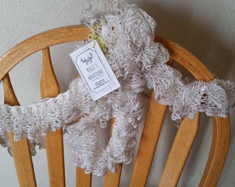 Handcrafted Crocheted Scrunchy Scarf