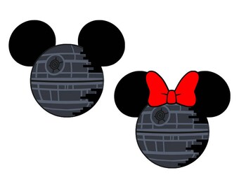 Star wars mickey svg | Etsy