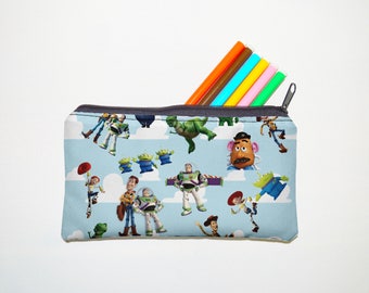 toy story Zipper Pouch, Pencil Pouch, Pencil Case,