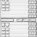 Dungeons and Dragons 5e Compatible Monster Tracking Sheet