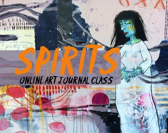 SPIRITS - online art journal class