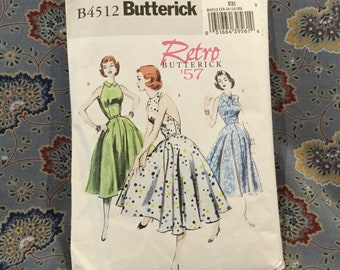 Butterick 50s dress pattern, size 14-20