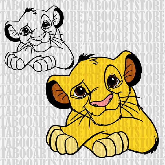Free Free Lion King Simba Svg 811 SVG PNG EPS DXF File