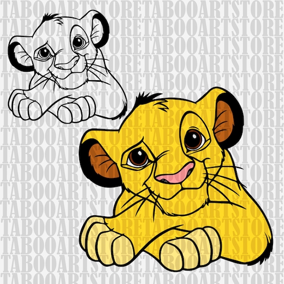 Free Free 282 Lion King Svg Simba SVG PNG EPS DXF File