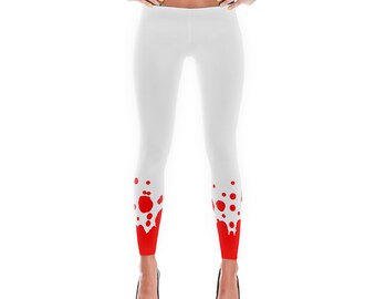 Lava Leggings, Polyester and Spandex, Printed Leggings for Women