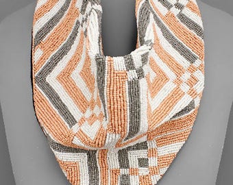The Shania Multi Charm Scarf Necklace main image 0