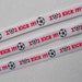 Soccer FOE, I Love 2 Kick Soccer Elastic FOE, Great for making Headbands, Wrist ties-Party favors Sewing trim and many other creative uses.