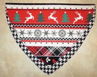 Christmas Sweater OVER THE COLLAR Dog Bandana