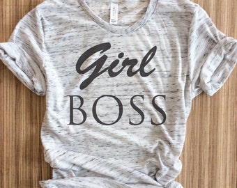 Girl Boss Shirt - Girl Boss Tee - Girl Boss Shirts - Boss Lady Shirt - Boss Lady Tee - Gift for Boss - Girl Boss T-Shirt - Funny Boss Shirt