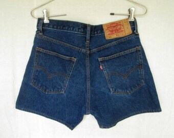 Vintage ? Levis Levi Strauss 501 Big E Mens Jean Shorts Size 35 Made in USA Worldwide Shipping