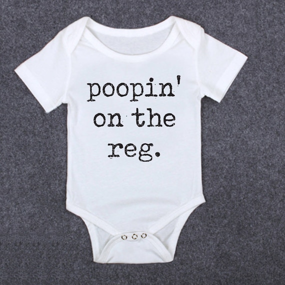 Download Baby SVG Funny SVG Baby Onesie SVG Poopin on the Reg Svg