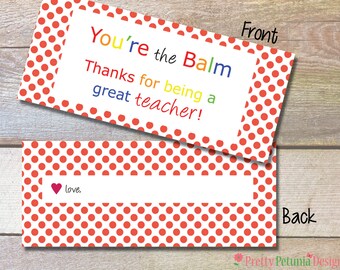 Lip balm printable | Etsy