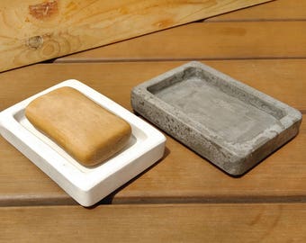 Soap Dish 5", Sponge Holder, Soap Holder, Soap Display, Soap Tray, Soap Plate, Washing Sponge Holder, Concrete Soap Dish