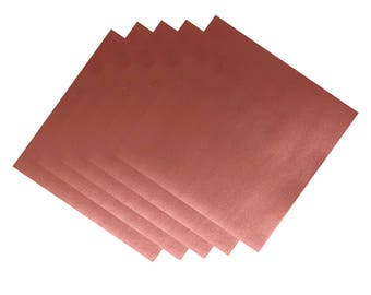 Rose Gold Metallic Vinyl / Rose Gold Adhesive Vinyl / Rose Gold Metal Vinyl / Rose Gold Vinyl / Rose Gold Decal
