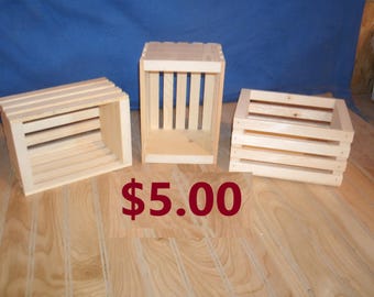 unfinished wooden crate, wood crate, wooden crates, wood crates, wooden storage crate,small crate, reception decor crate