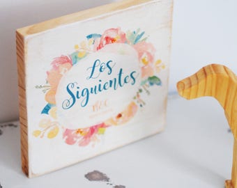 Poster model spring to customize. Wedding gift