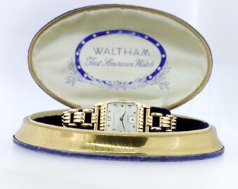 10K Gold Filled Waltham Wrist Watch