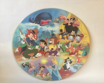 Vintage Pinocchio Picture Disc Album Record
