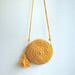 Crochet Round Bag The sun