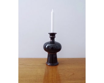 Large Dansk Ceramic Candle Holder - Niels Refsgaard Design - Modern Art Pottery