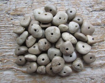 DRILLED STONE BEADS Natural Stone Beads Lake Stone Beads Drilled Stone Supply 2mm