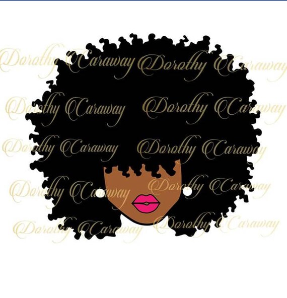 Free Free 170 Afro Hair Black Woman Svg Free SVG PNG EPS DXF File