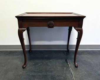 Mahogany Queen Anne Style Tea Table