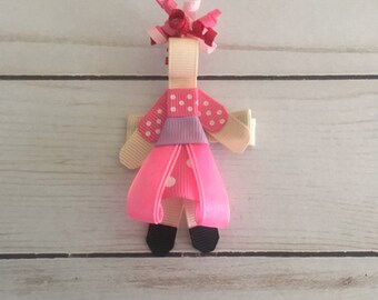 Fancy Nancy Hair Clip Hair Bow