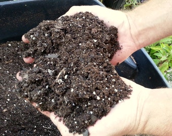 2 Gal. Succulent Soil FREE SHIPPING Two Gallons Succulent Soil Mixture Blend Container Gardening