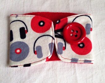 Retro Records Coffee Cozy
