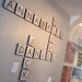 Large Letter Tiles for the wall . Home Decor . Farmhouse Decor. Rustic Home Decor . Wood Signs