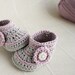 CROCHET PATTERN, instant download, crochet booties,crochet boots, pdf very easy to follow, full of pictures,crochet pattern no.55