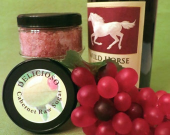 Cabernet Infused Raw Sugar