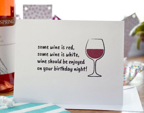 Geburtstag Karte Weinliebhaber alles Gute zum Geburtstag Wein