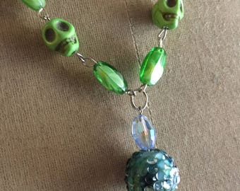 Skull Mermaid Necklace