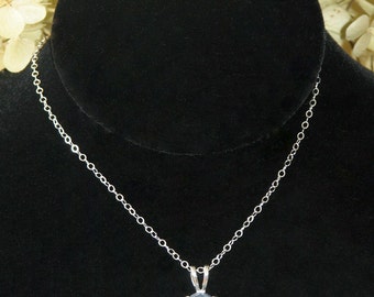 Sodalite and Sterling Silver Necklace