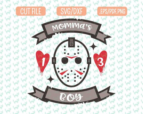 Download Momma's boy Friday The 13th Svg Horror Clipart Jason