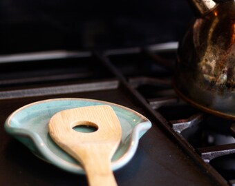 Ceramic Spoon Rest | Ready to Ship