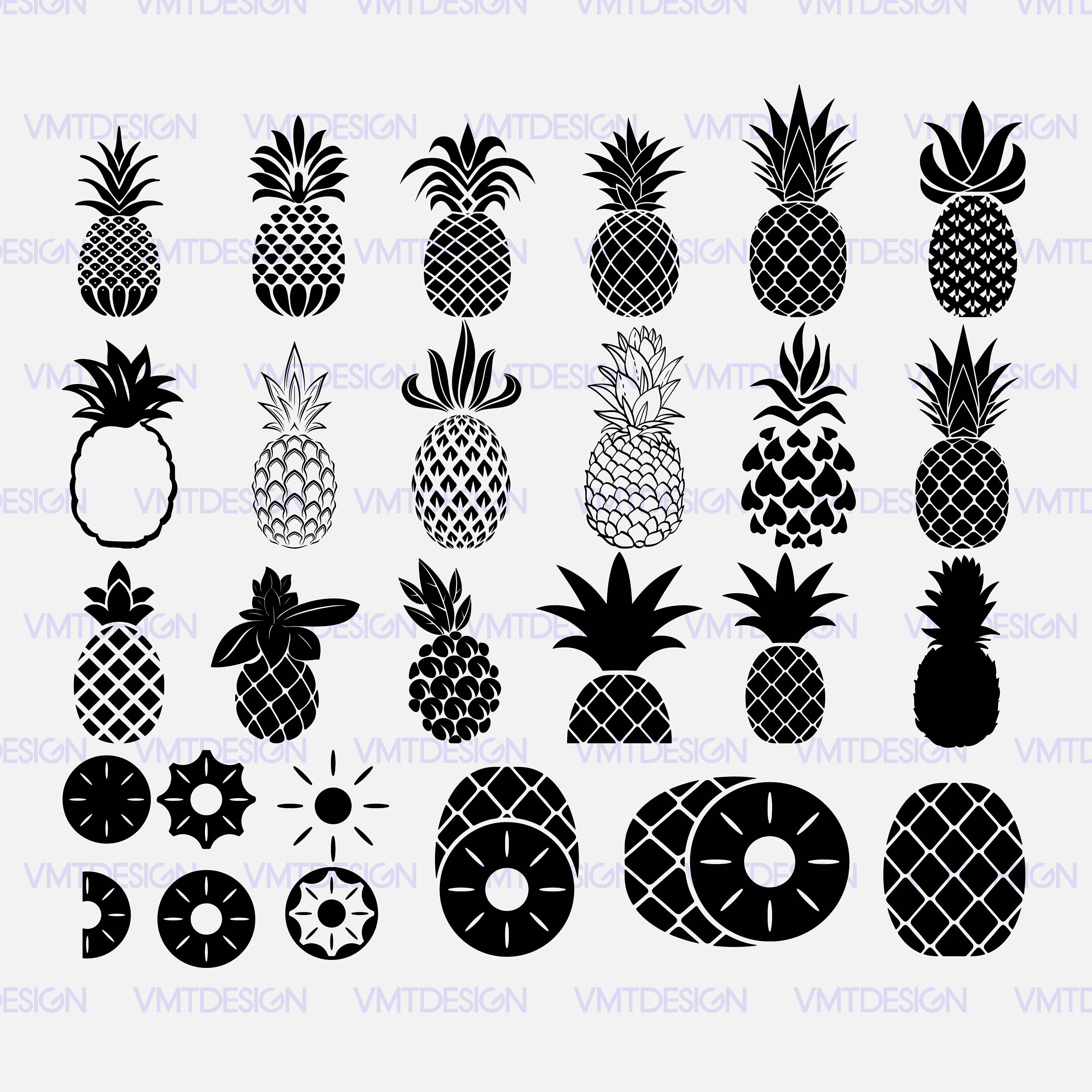 Download Pineapple SVG - Pineapple Silhouette SVG - Pineapple ...